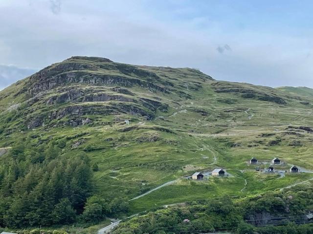 Hotel Llechwedd Glamping Blaenau Ffestiniog Exterior foto