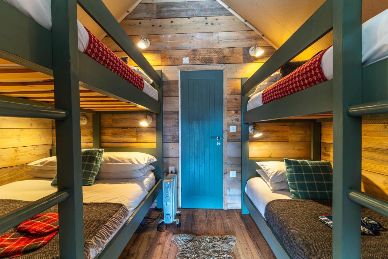 Hotel Llechwedd Glamping Blaenau Ffestiniog Exterior foto