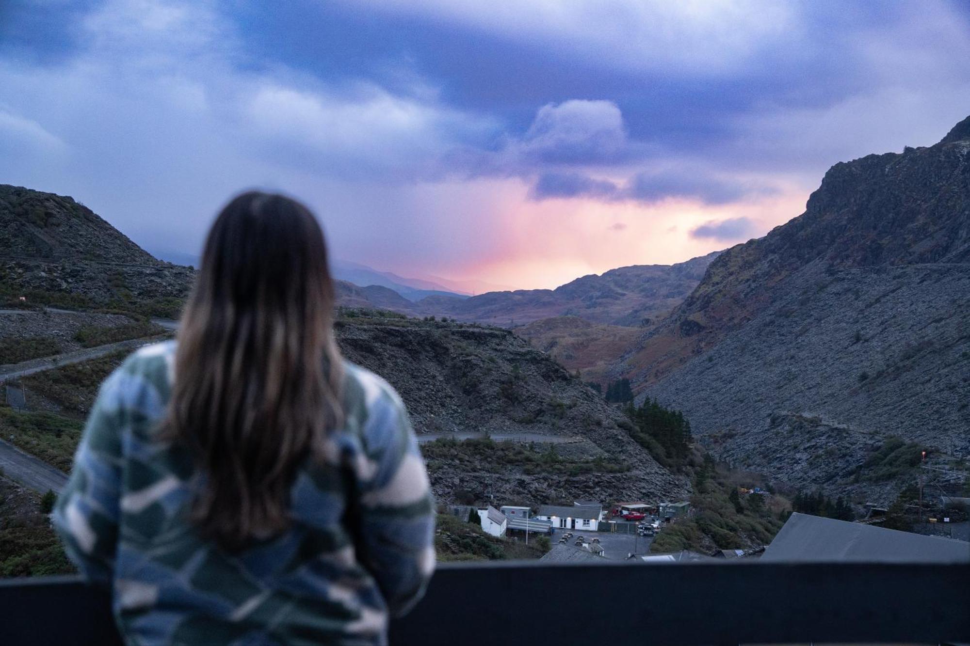 Hotel Llechwedd Glamping Blaenau Ffestiniog Exterior foto